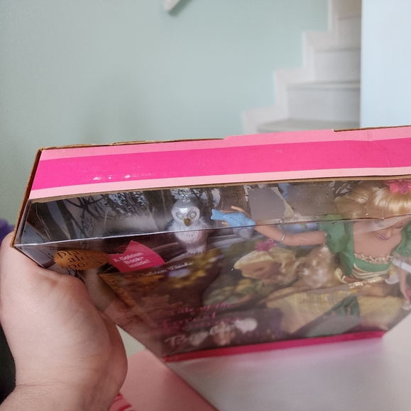 SUPER CUTE Barbie Forest Princess with Book and Forest Animals, Vintage Barbie - Picture 3 of 10